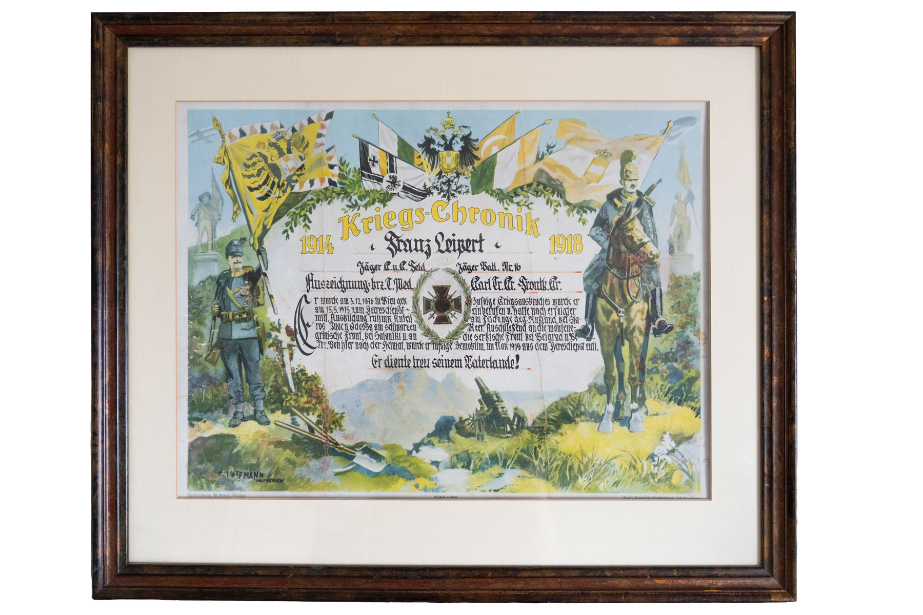 Franz_Leipert_Urkunde Urkunde Franz Leipert